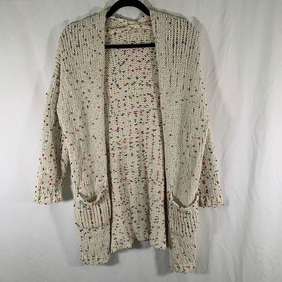 Altar'd State Cardigan Women's XS Open Front Open Knit Pockets Long Sweater - Picture 1 of 7
